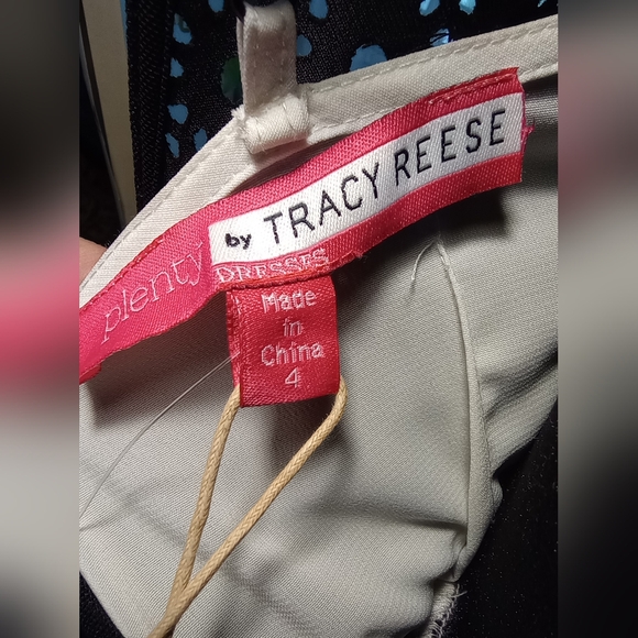 REDUCED! Plenty by Tracy Reese NWT Black Eyelet Over Ivory Chemise Dress Sz4 - Picture 14 of 14